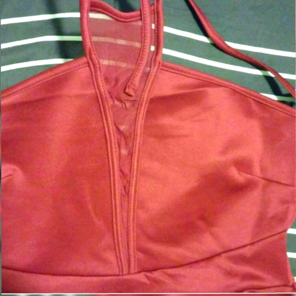 Charlotte Russe burgundy dress - Picture 3 of 6